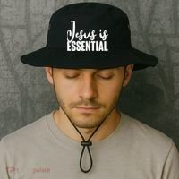 Jesus Is Essential Bucket Hat thumb 2