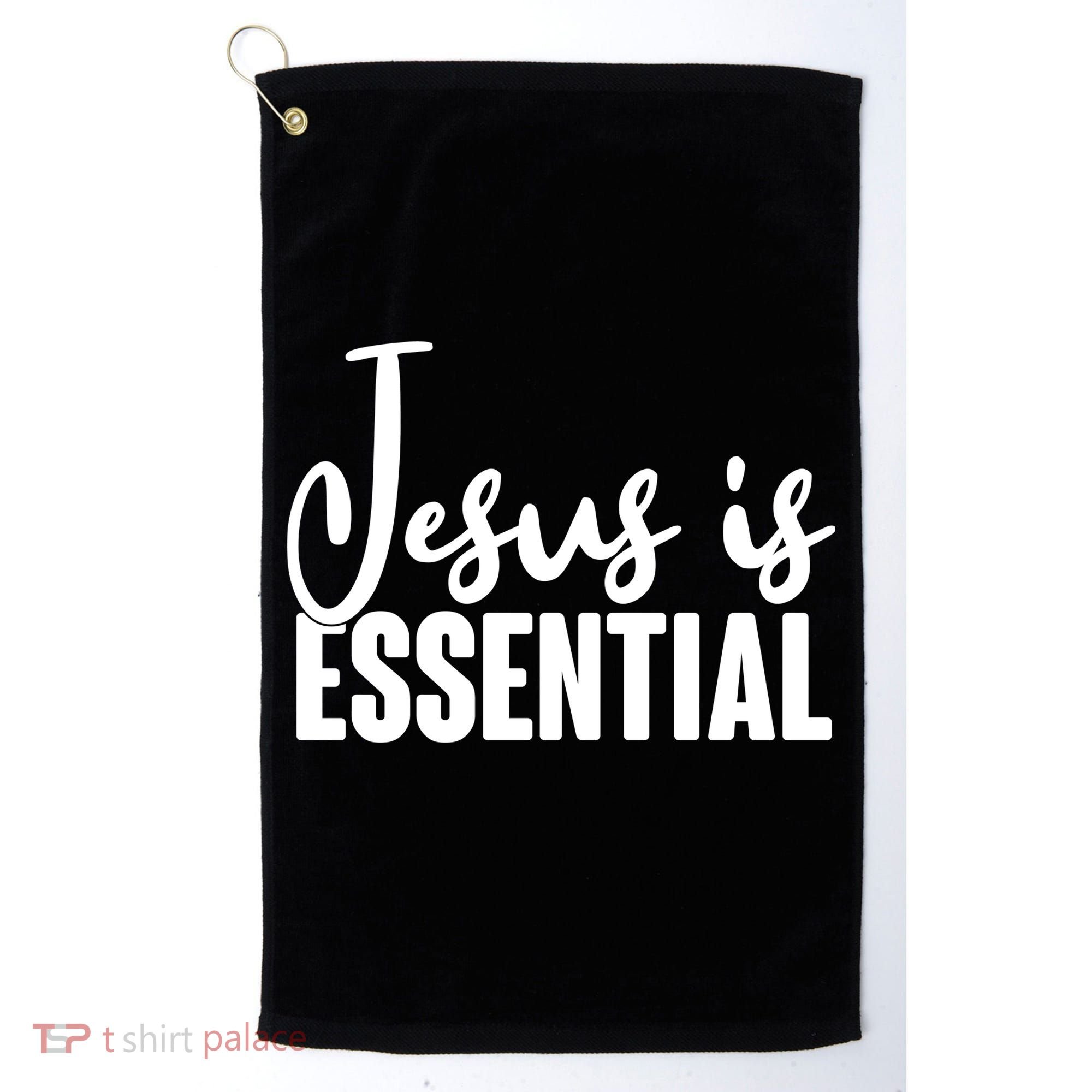 Jesus Is Essential Golf Towel