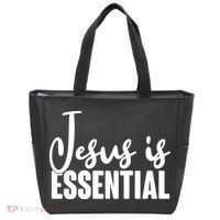 Jesus Is Essential Tote Bag thumb 0