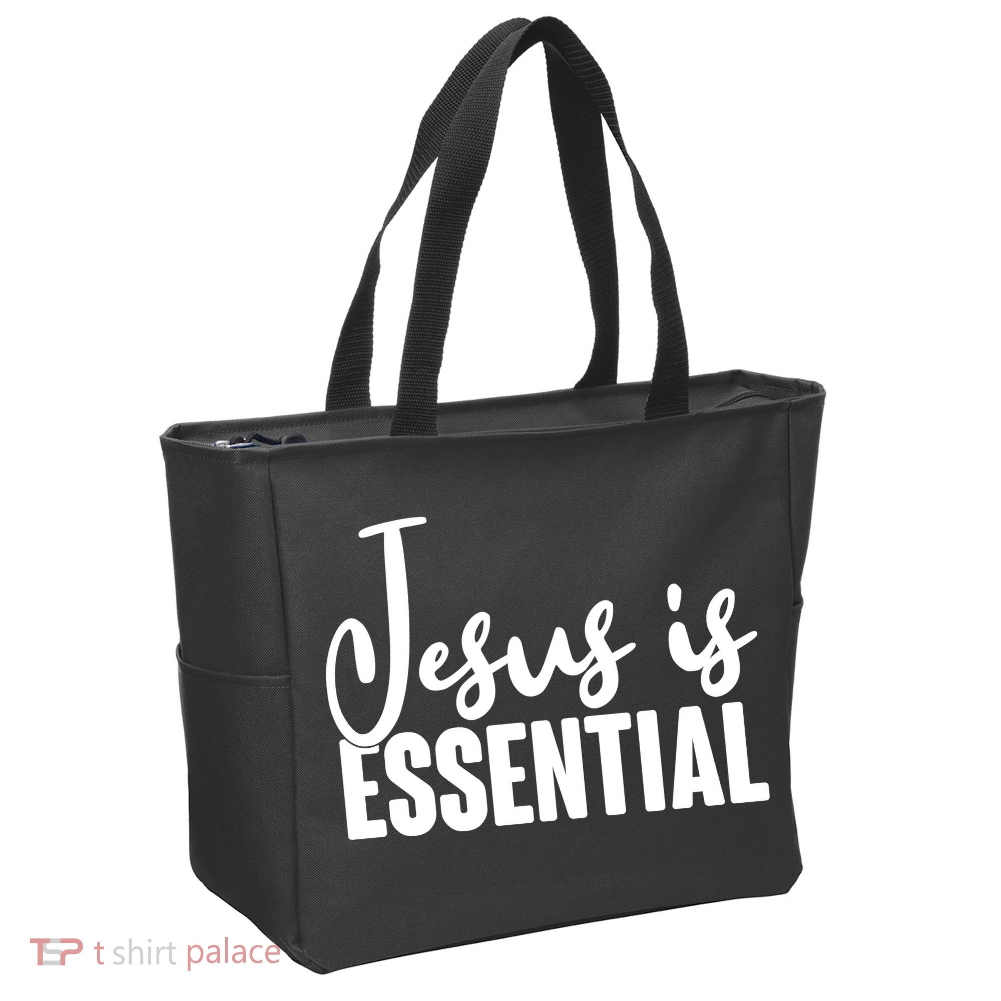 Jesus Is Essential Tote Bag