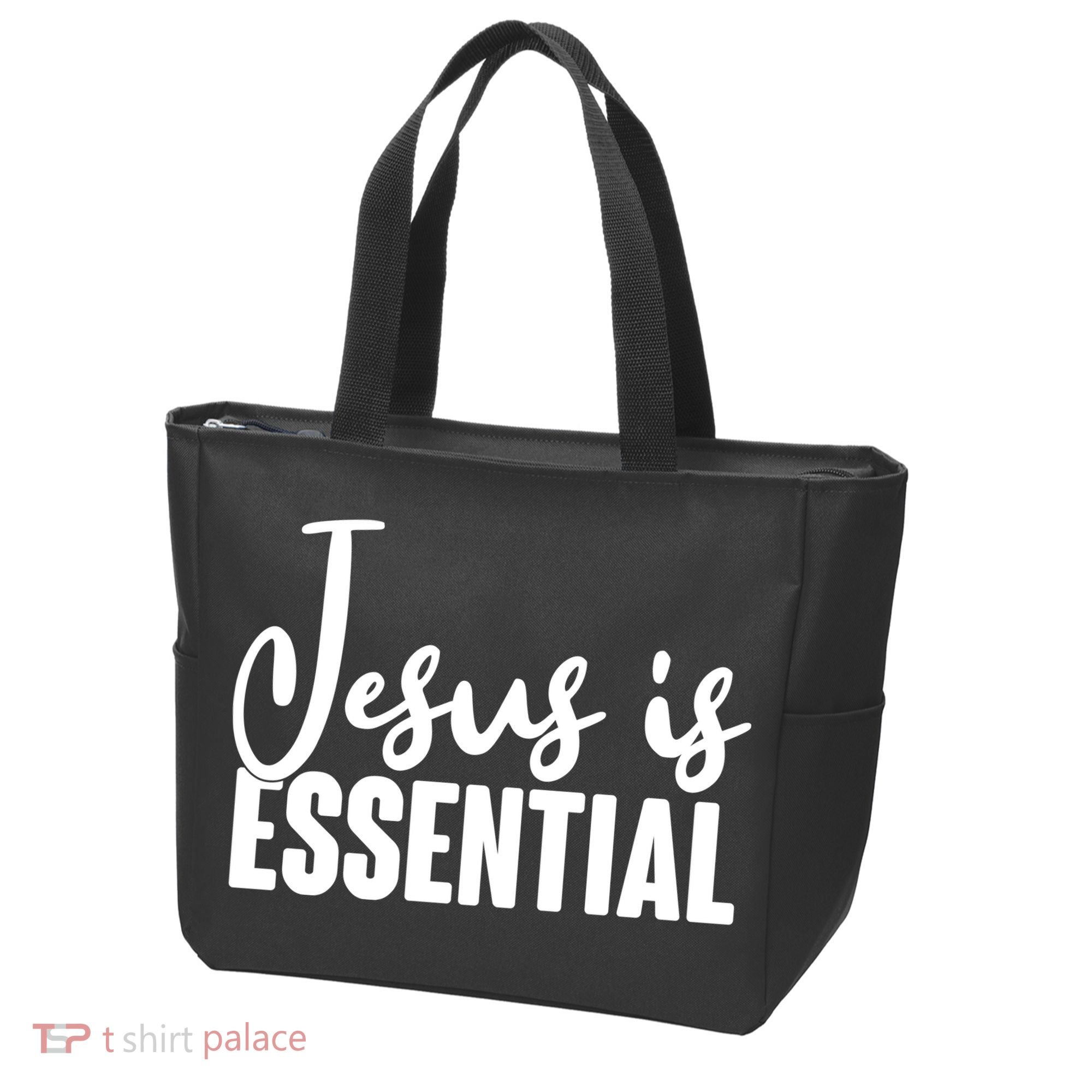 Jesus Is Essential Tote Bag