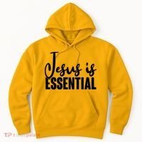 Jesus Is Essential Hoodie thumb 0