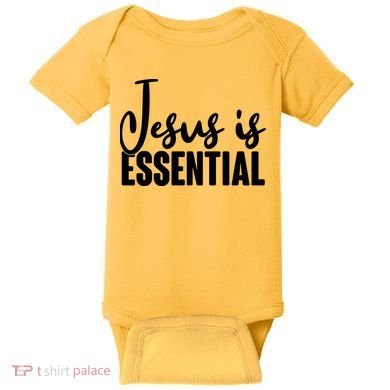Jesus Is Essential Baby Bodysuit