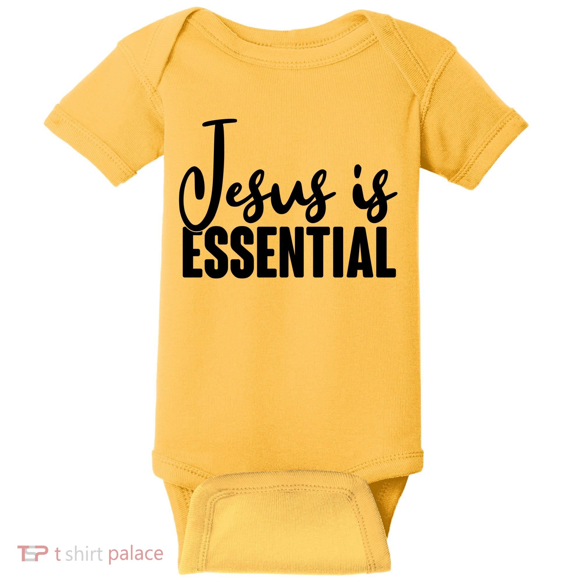 Jesus Is Essential Baby Bodysuit