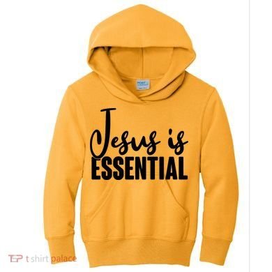 Jesus Is Essential Kids Hoodie