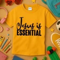 Jesus Is Essential Kids T-Shirt thumb 3