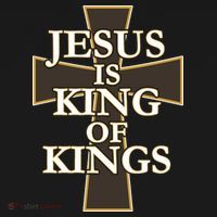 Jesus Is King of Kings Cross Religious T-Shirt thumb 7