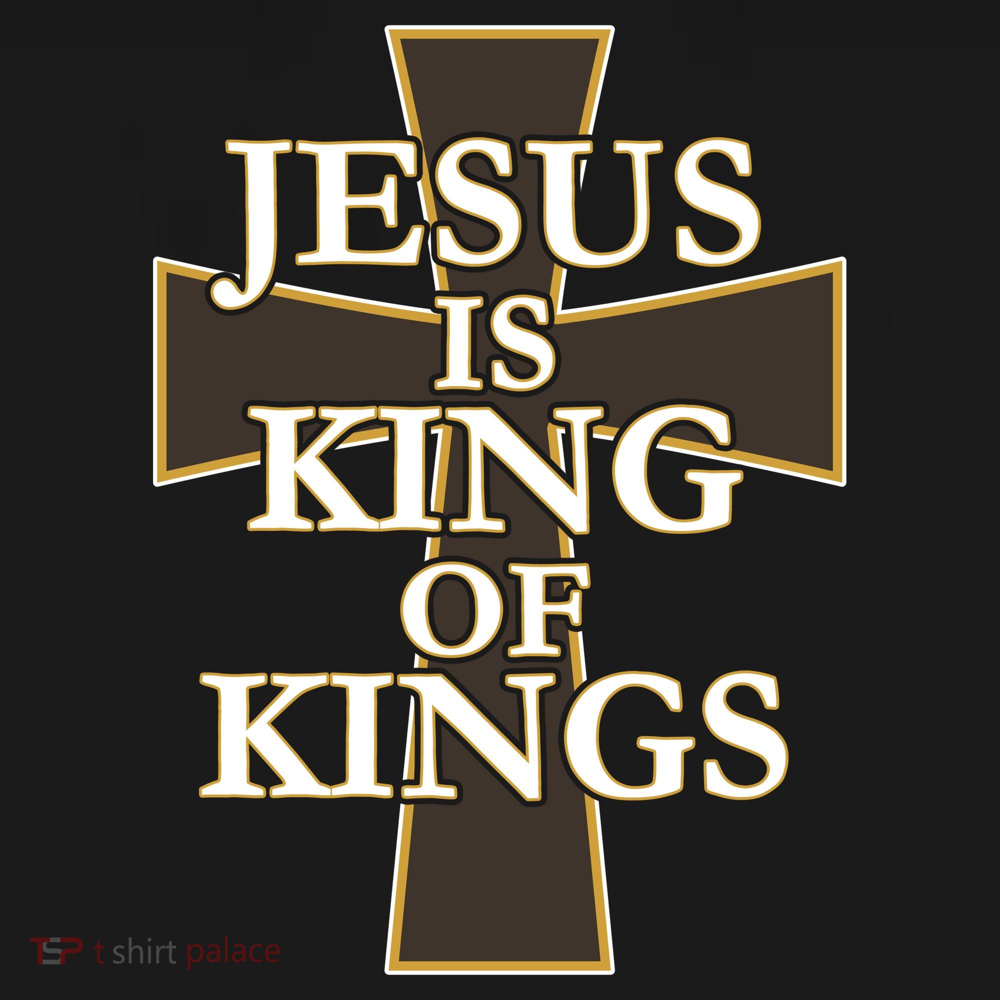 Jesus Is King of Kings Cross Religious T-Shirt