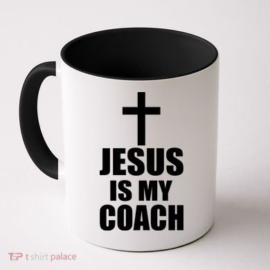 Jesus Is My Coach Coffee Mug
