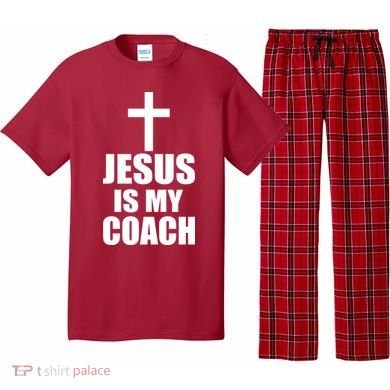 Jesus Is My Coach Pajama Set