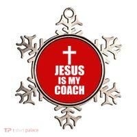 Jesus Is My Coach Ornament thumb 0