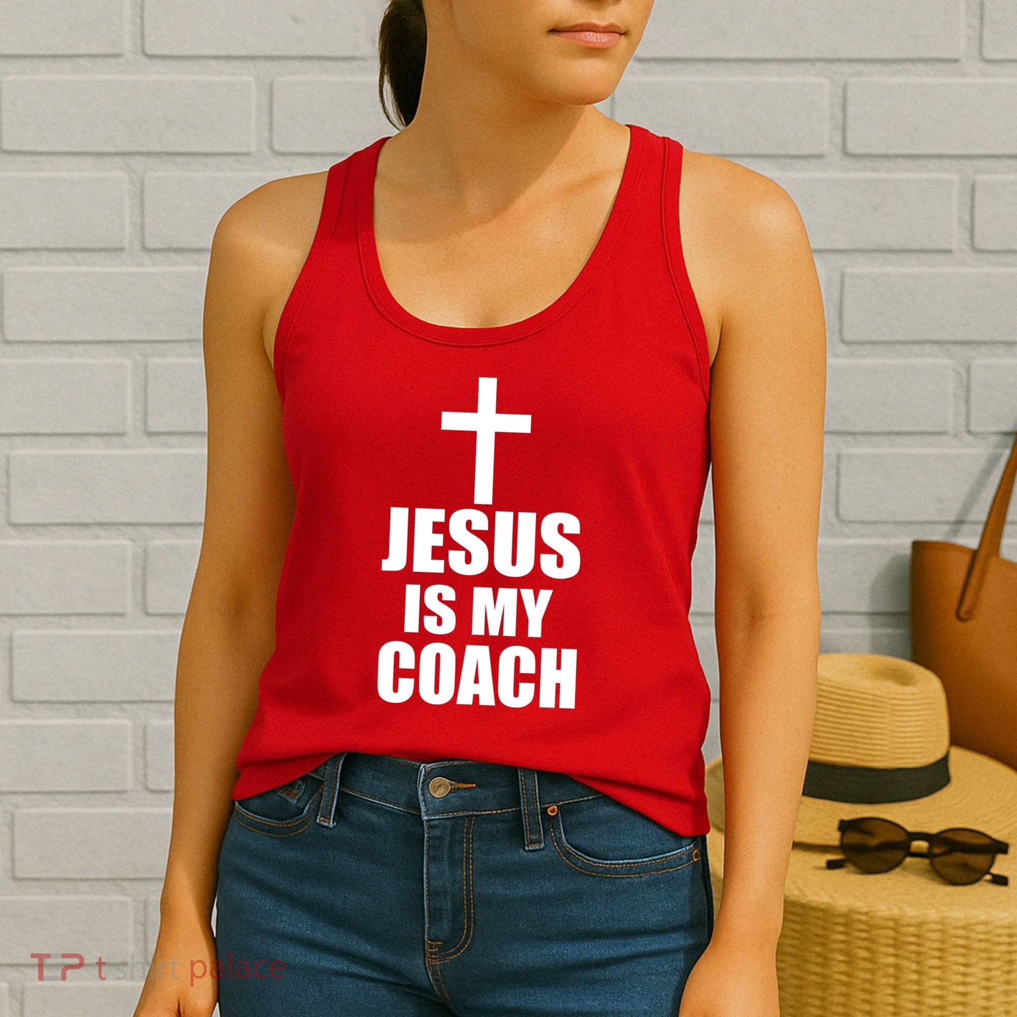 Jesus Is My Coach Women's Tank Top