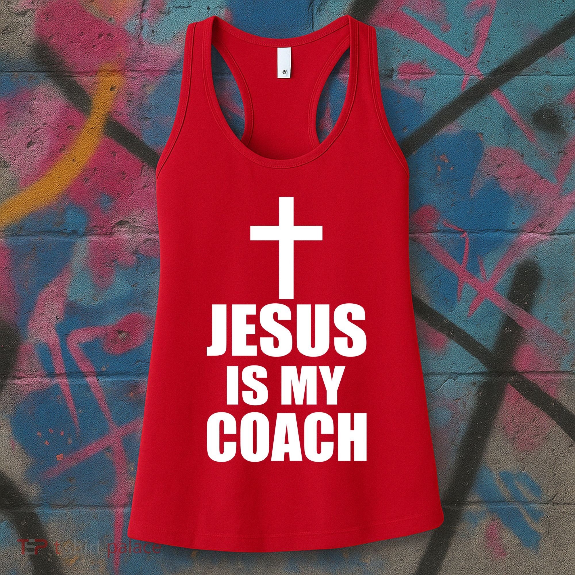 Jesus Is My Coach Women's Tank Top