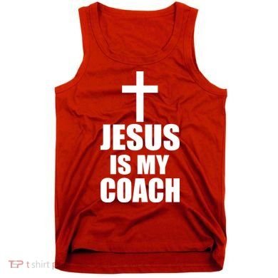 Jesus Is My Coach Tank Top
