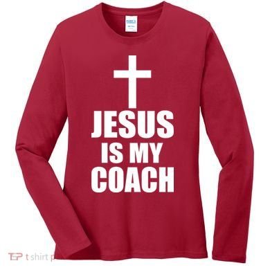 Jesus Is My Coach Women's Long Sleeve Shirt