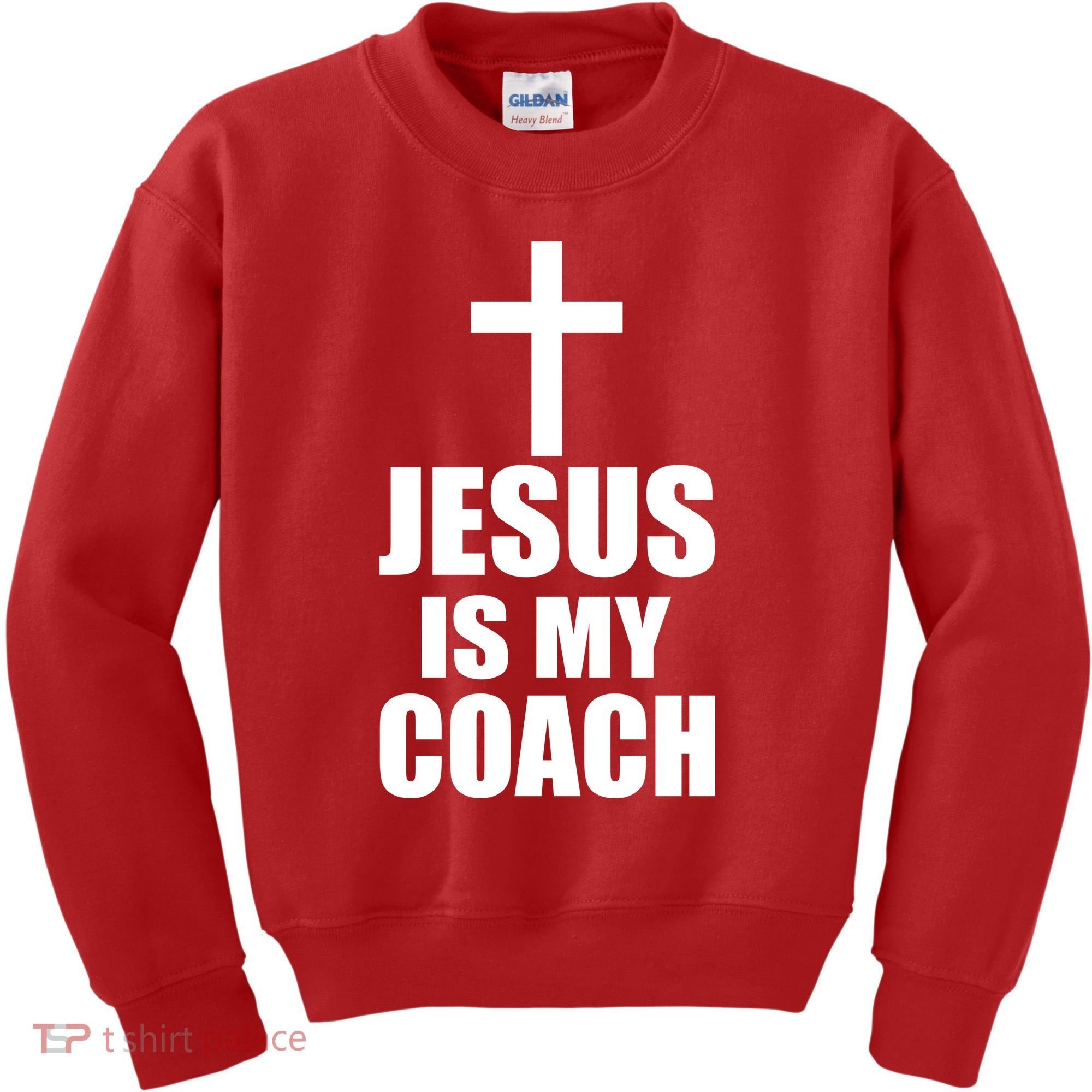 Jesus Is My Coach Kids Sweatshirt