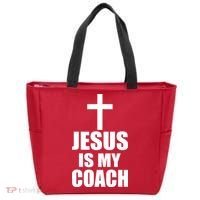 Jesus Is My Coach Tote Bag thumb 0