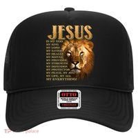 Jesus Is My God My King Lion Hat thumb 0
