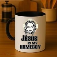 Jesus Is My Homeboy Coffee Mug thumb 4