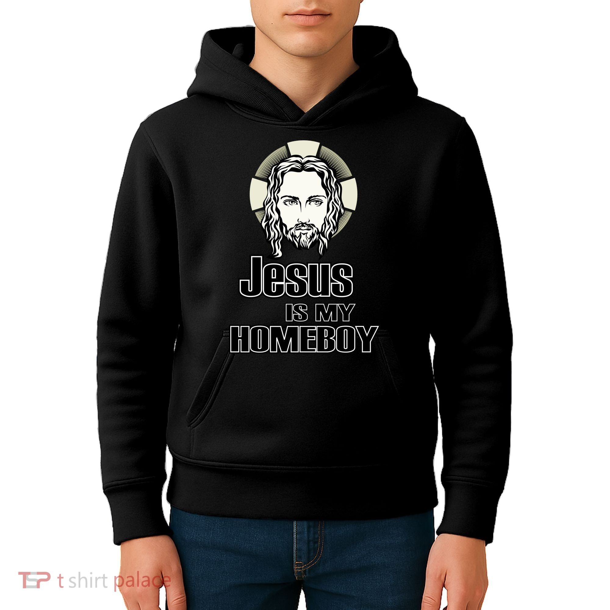 Jesus Is My Homeboy Kids Hoodie