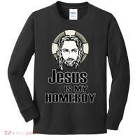 Jesus Is My Homeboy Kids Long Sleeve Shirt thumb 0