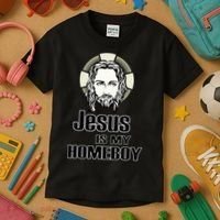 Jesus Is My Homeboy Kids T-Shirt thumb 3