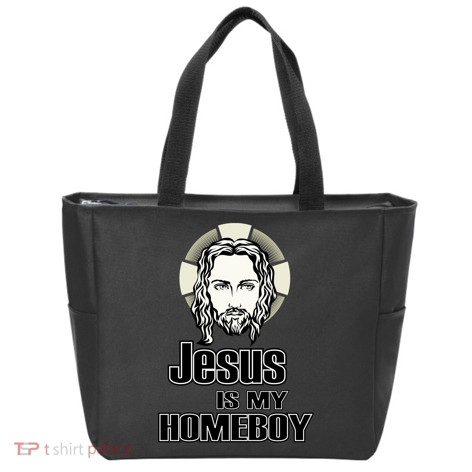 Jesus Is My Homeboy Tote Bag