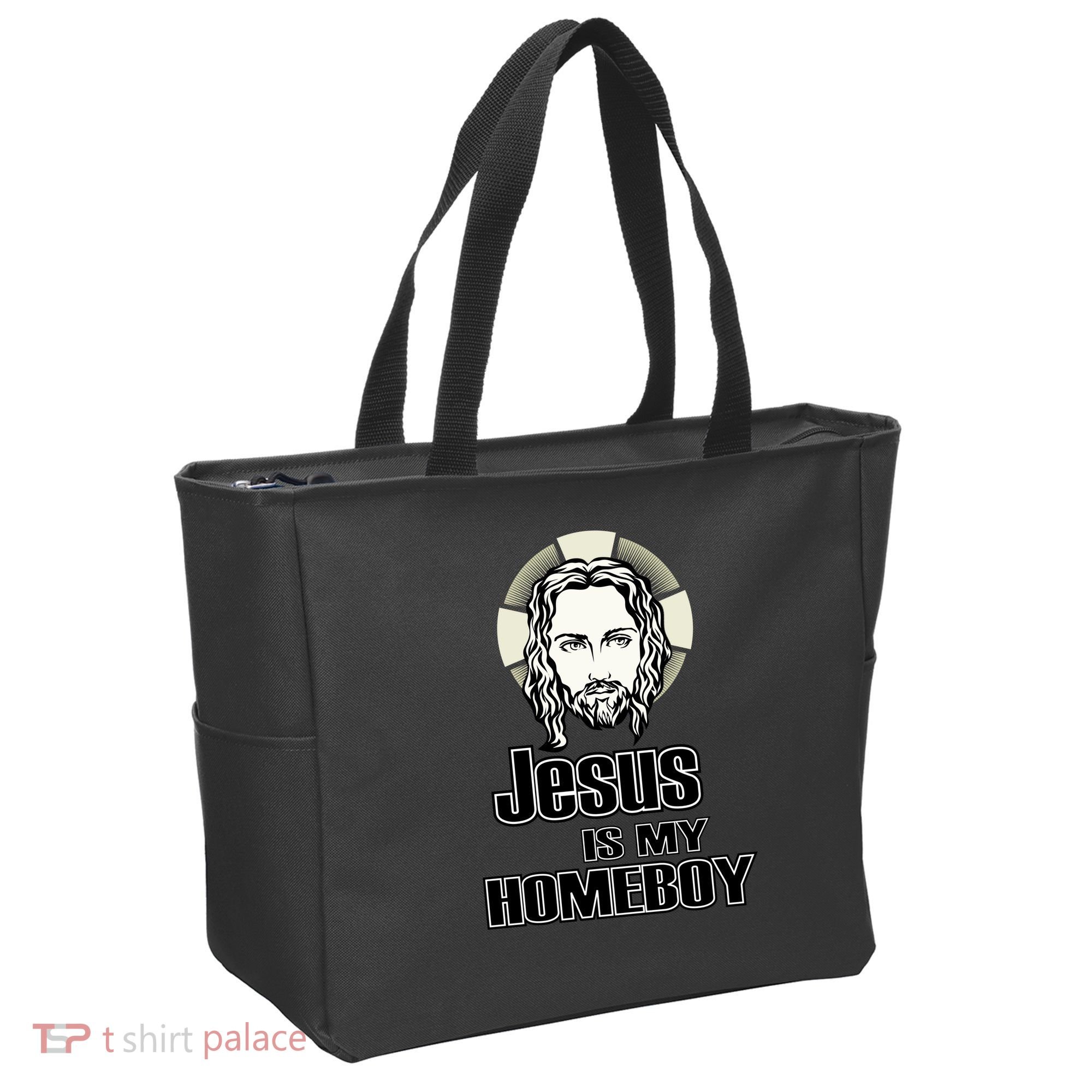 Jesus Is My Homeboy Tote Bag