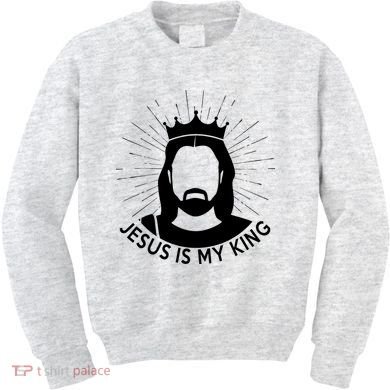 Jesus Is My King Kids Sweatshirt