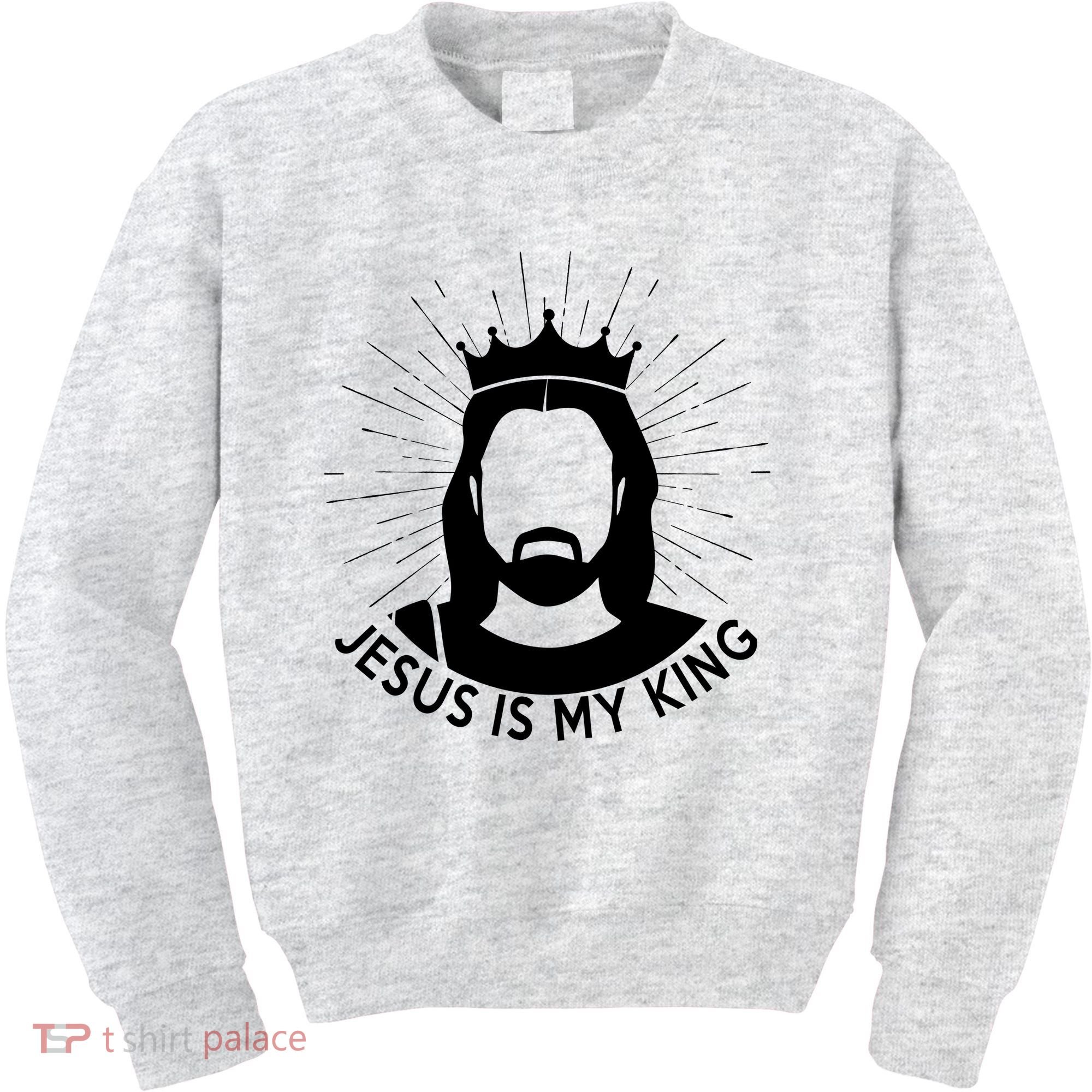 Jesus Is My King Kids Sweatshirt