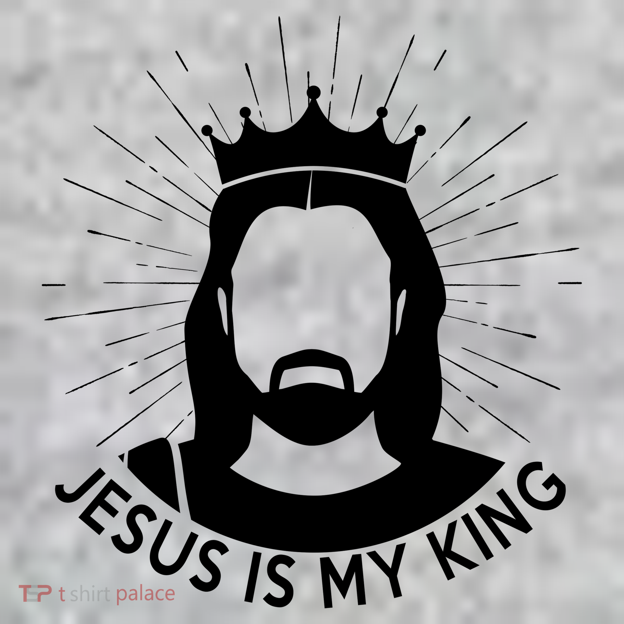 Jesus Is My King Kids Hoodie