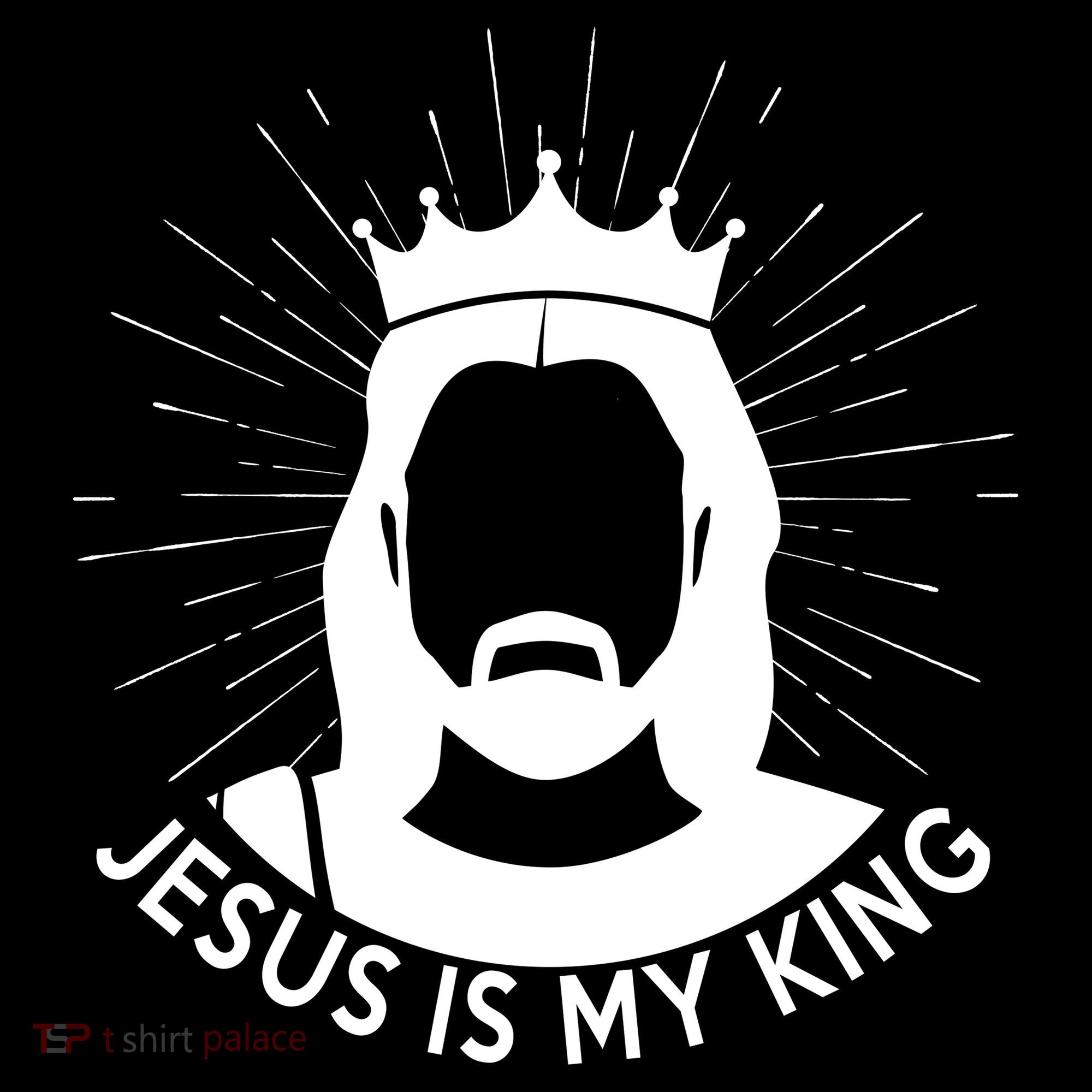 Jesus Is My King Apron