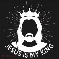 Jesus Is My King Button thumb 1