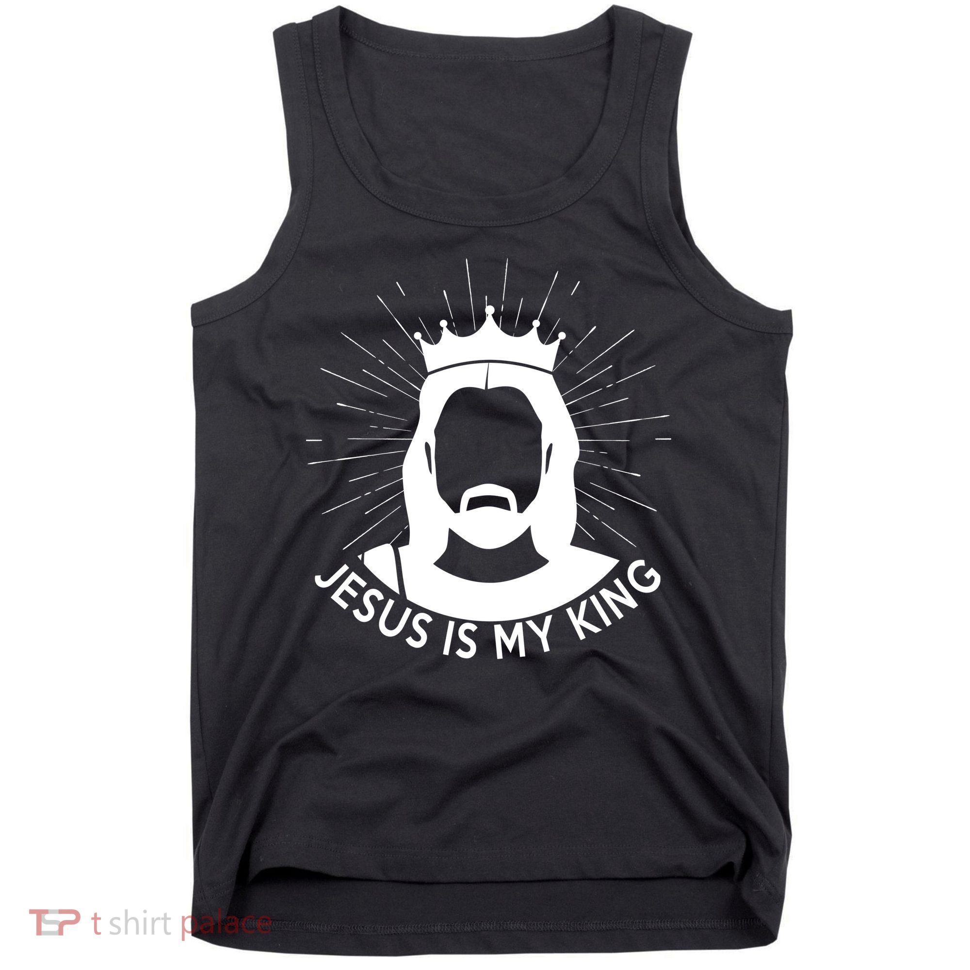 Jesus Is My King Tank Top