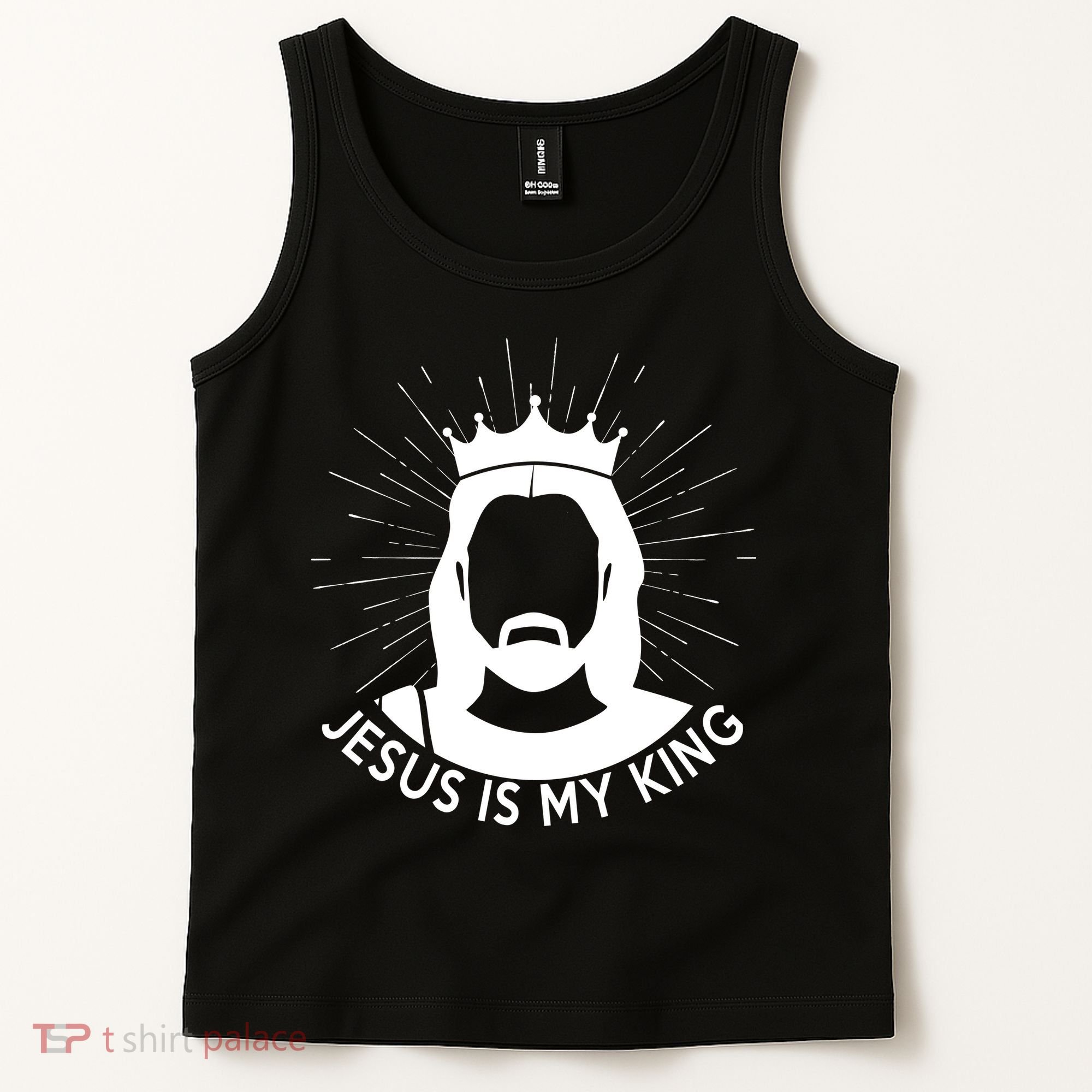 Jesus Is My King Tank Top