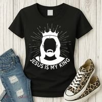 Jesus Is My King Women's T-Shirt thumb 3
