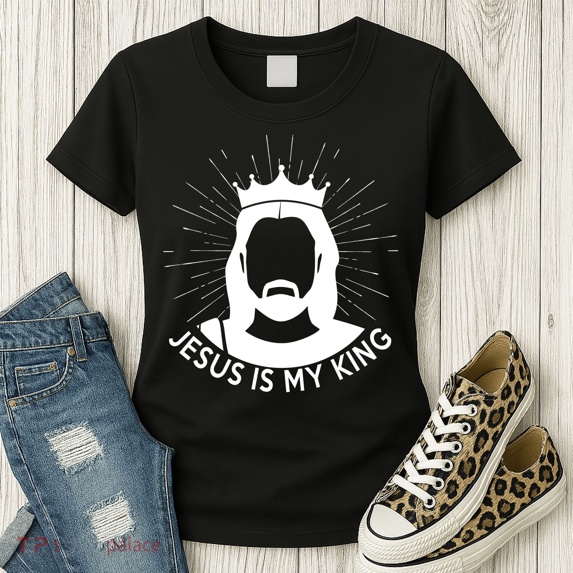 Jesus Is My King Women's T-Shirt