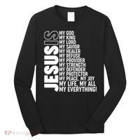 Jesus Is My Life My All My Everything Long Sleeve Shirt thumb 0