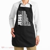 Jesus Is My Life My All My Everything Apron thumb 2