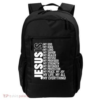 Jesus Is My Life My All My Everything Backpack