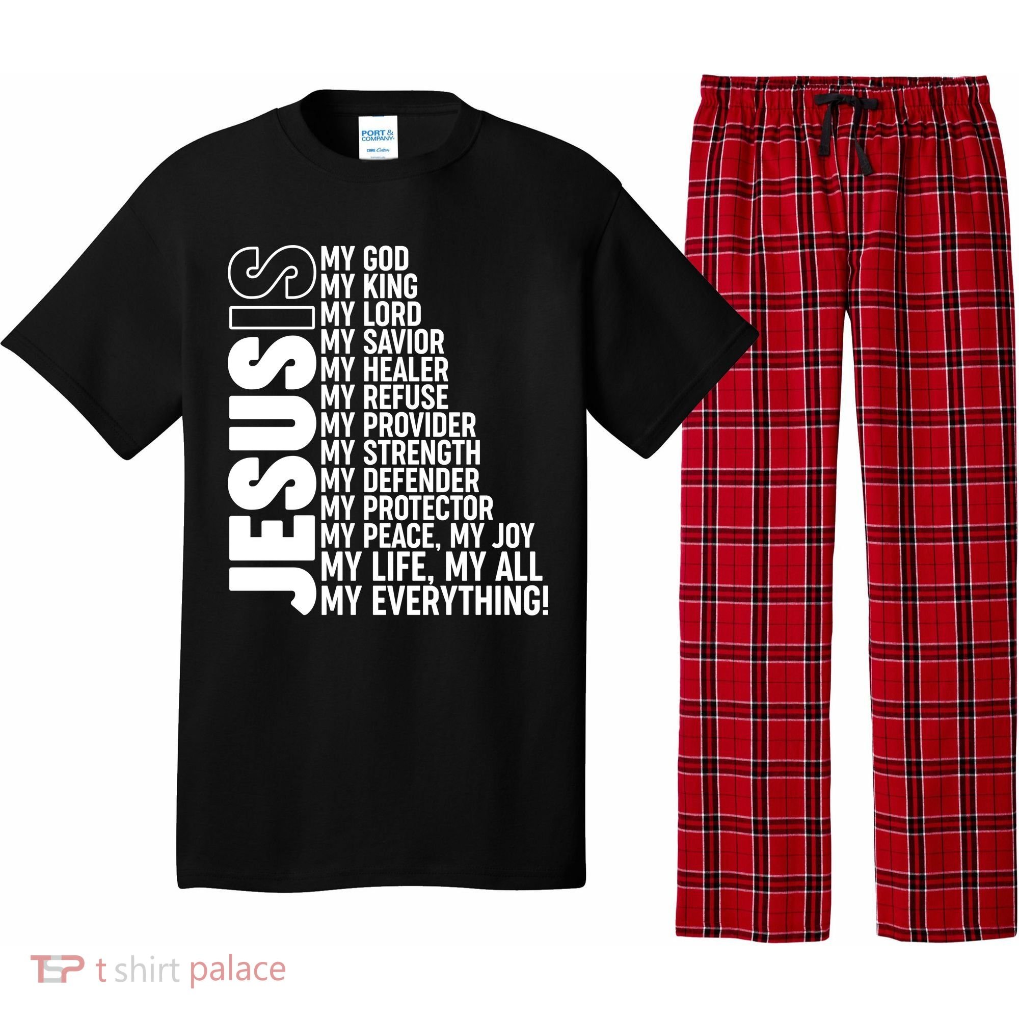 Jesus Is My Life My All My Everything Pajama Set