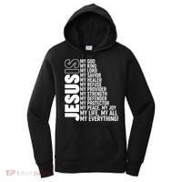 Jesus Is My Life My All My Everything Women's Hoodie thumb 0