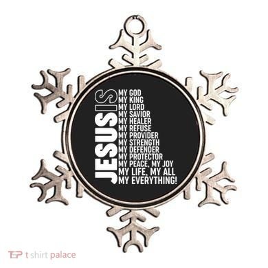 Jesus Is My Life My All My Everything Ornament
