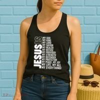 Jesus Is My Life My All My Everything Women's Tank Top thumb 2