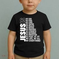 Jesus Is My Life My All My Everything Toddler T-Shirt thumb 2