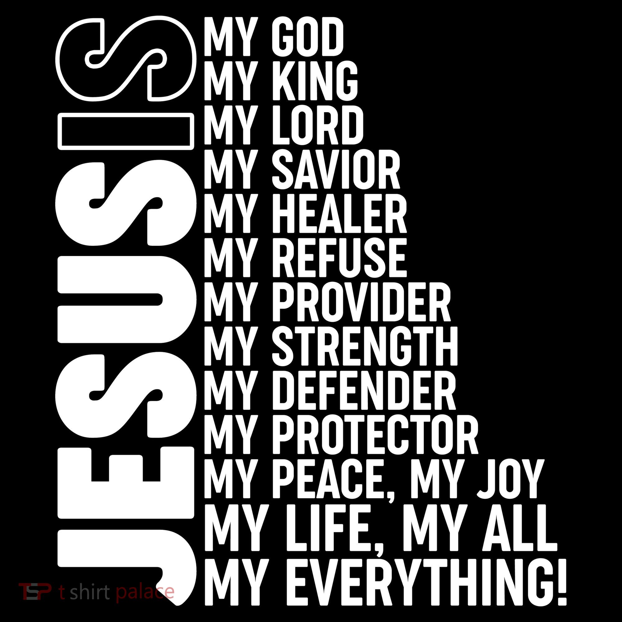 Jesus Is My Life My All My Everything Visor