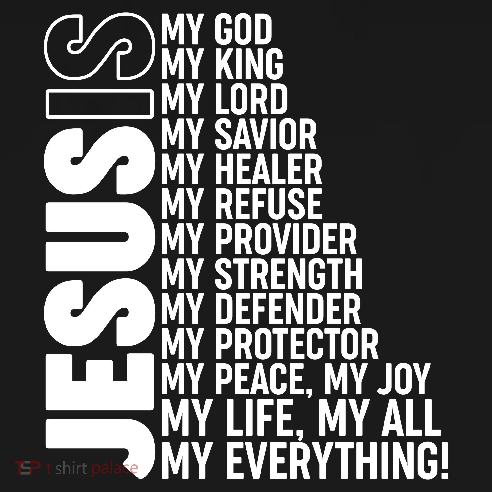 Jesus Is My Life My All My Everything Women's Long Sleeve Shirt