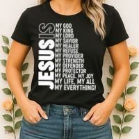 Jesus Is My Life My All My Everything Women's T-Shirt thumb 2