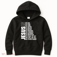 Jesus Is My Life My All My Everything Kids Hoodie thumb 0