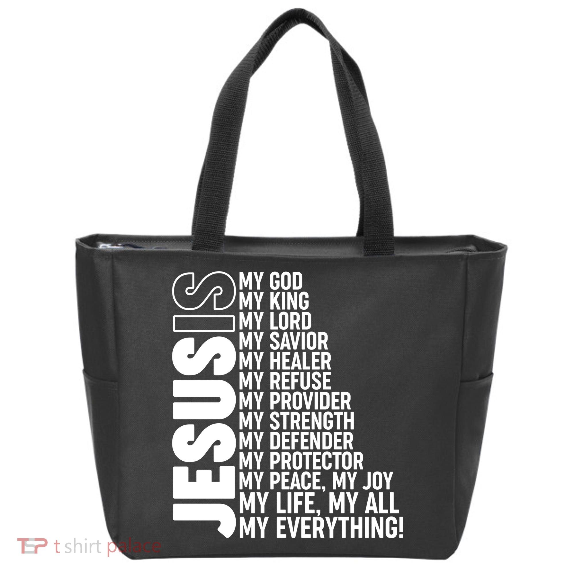 Jesus Is My Life My All My Everything Tote Bag